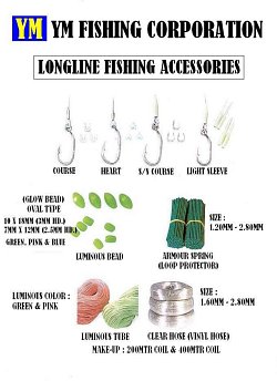 Longline fishing implements Made in Korea